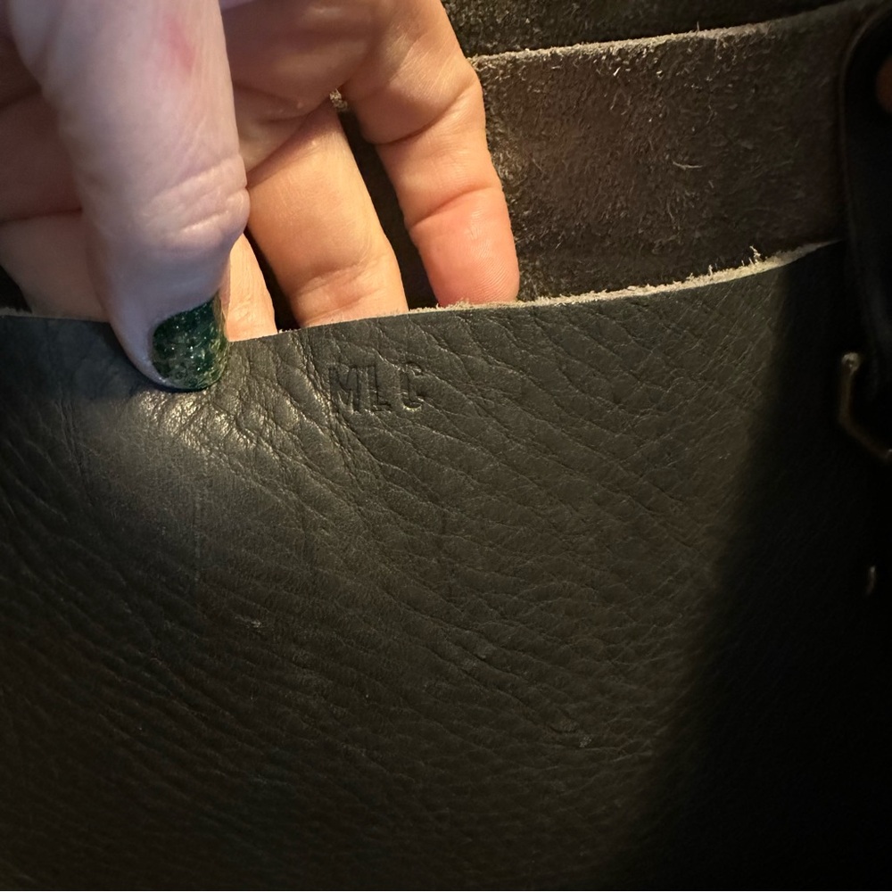 Go Forth Goods Small Avery Tote Lead Gray - Picture 9 of 12